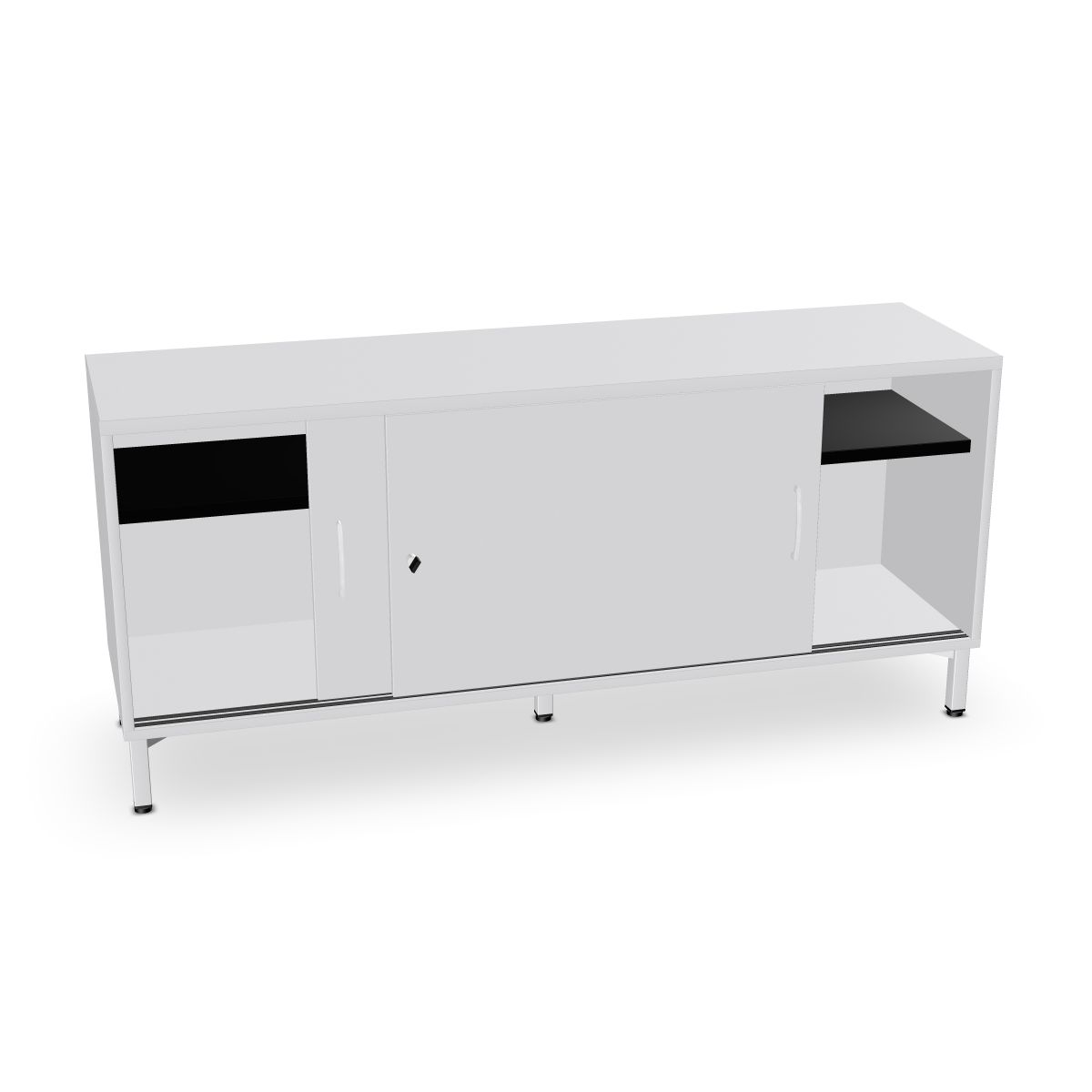 Schiebetürenschrank 1600 mm breit Serie dataline