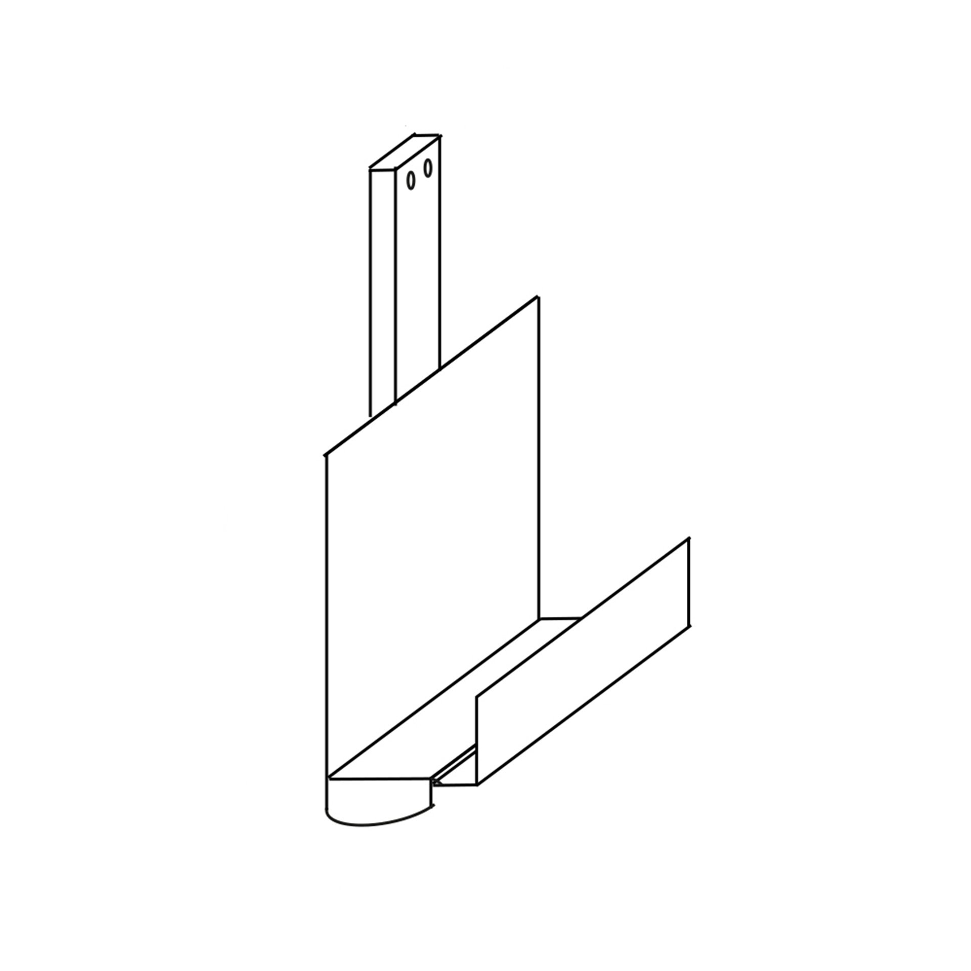 128-0993_S211 CPU Halter nur für Solus Tische