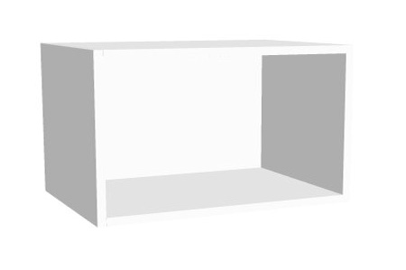 Aufsatz-Schrankregal 1 Ordnerhöhe 800mm breit Serie dataline