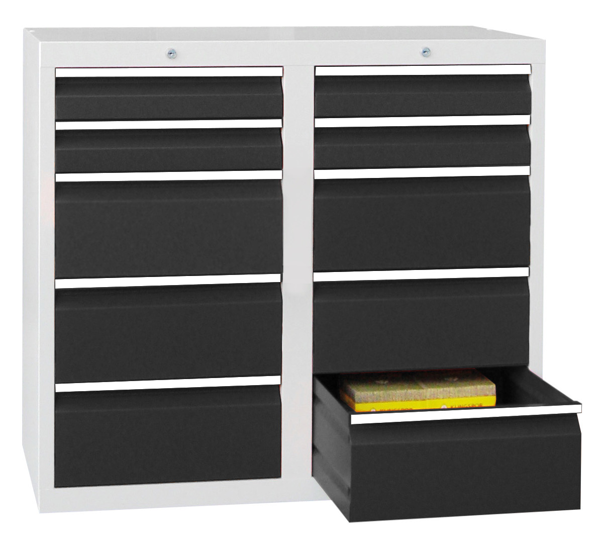 Schubladenschrank, 10 Schubladen, Serie 501-10