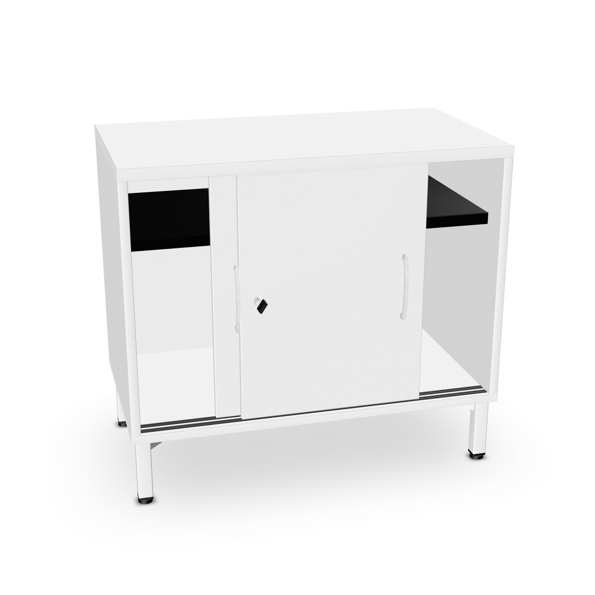 Schiebetürenschrank 800 mm breit Serie dataline