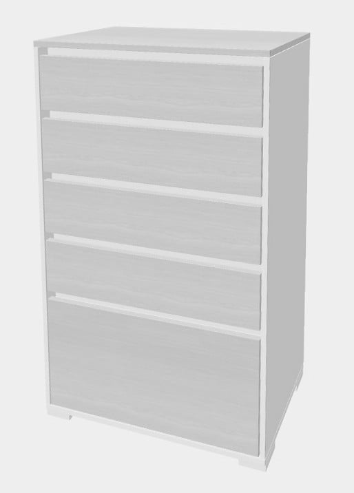 337-0259-101MnOW4NeWYS7d 5-Schubladenschrank Serie pensum U
