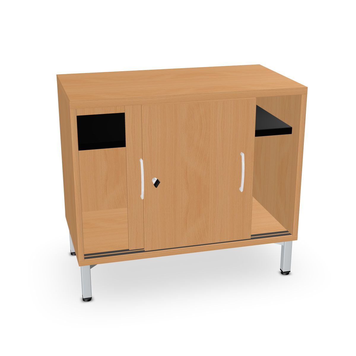 Schiebetürenschrank 800 mm breit Serie dataline