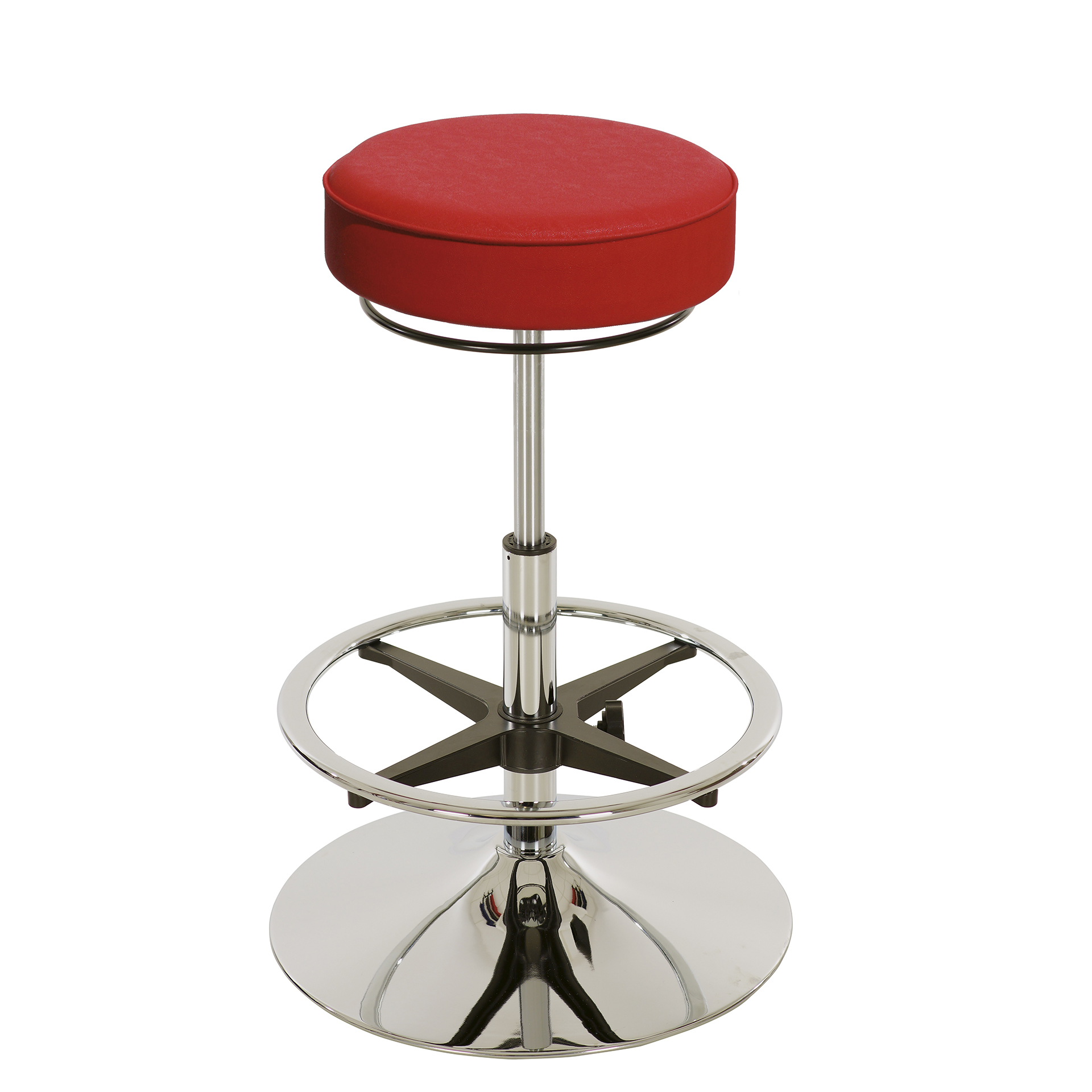 Drehhocker mit Fußring