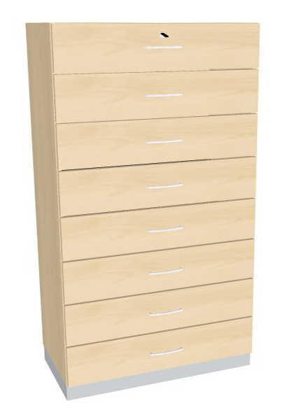 204-0036-78YuXLURhZbFYXc Schubladenschrank Serie dataline