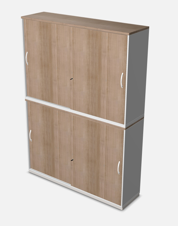 Schiebetürenschrank mit Mittelseiten