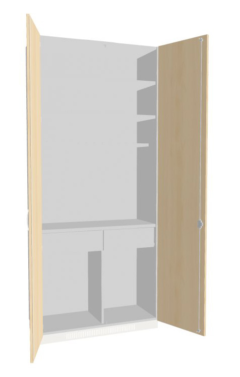 Kombischrank Pantry 1000x440x2320mm Serie dataline