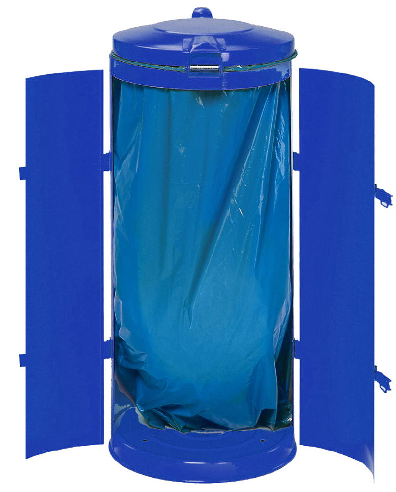 356-0056-6055e72322c5d49 Abfallsammler, für 120-l-Säcke, ø 500x980mm, pulverbeschichtet