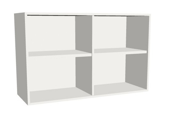Aufsatz-Schrankregal 2  Ordnerhöhen 1200mm breit Serie dataline