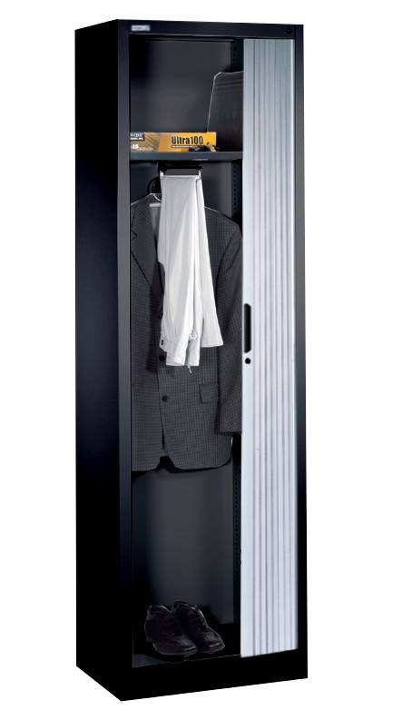 Rollladenschrank Typ 1980 rechts mit Kleiderstange + Hutboden