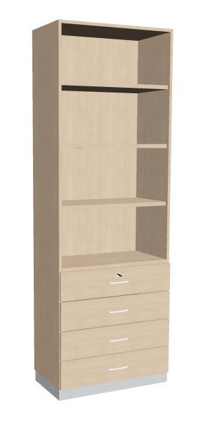 Kombischrank-18 Breite 800mm Serie dataline
