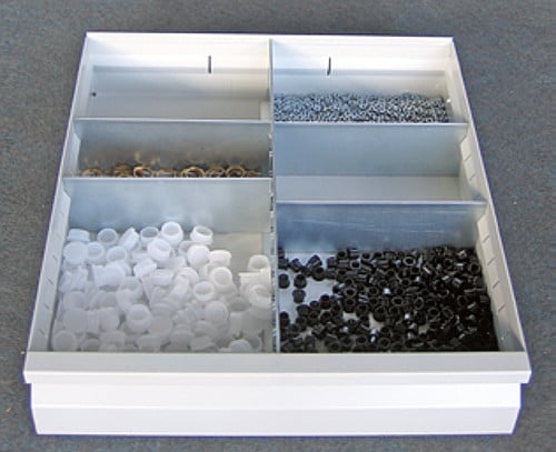 508-0170 Einteilungs-Set für 6 Fächer
