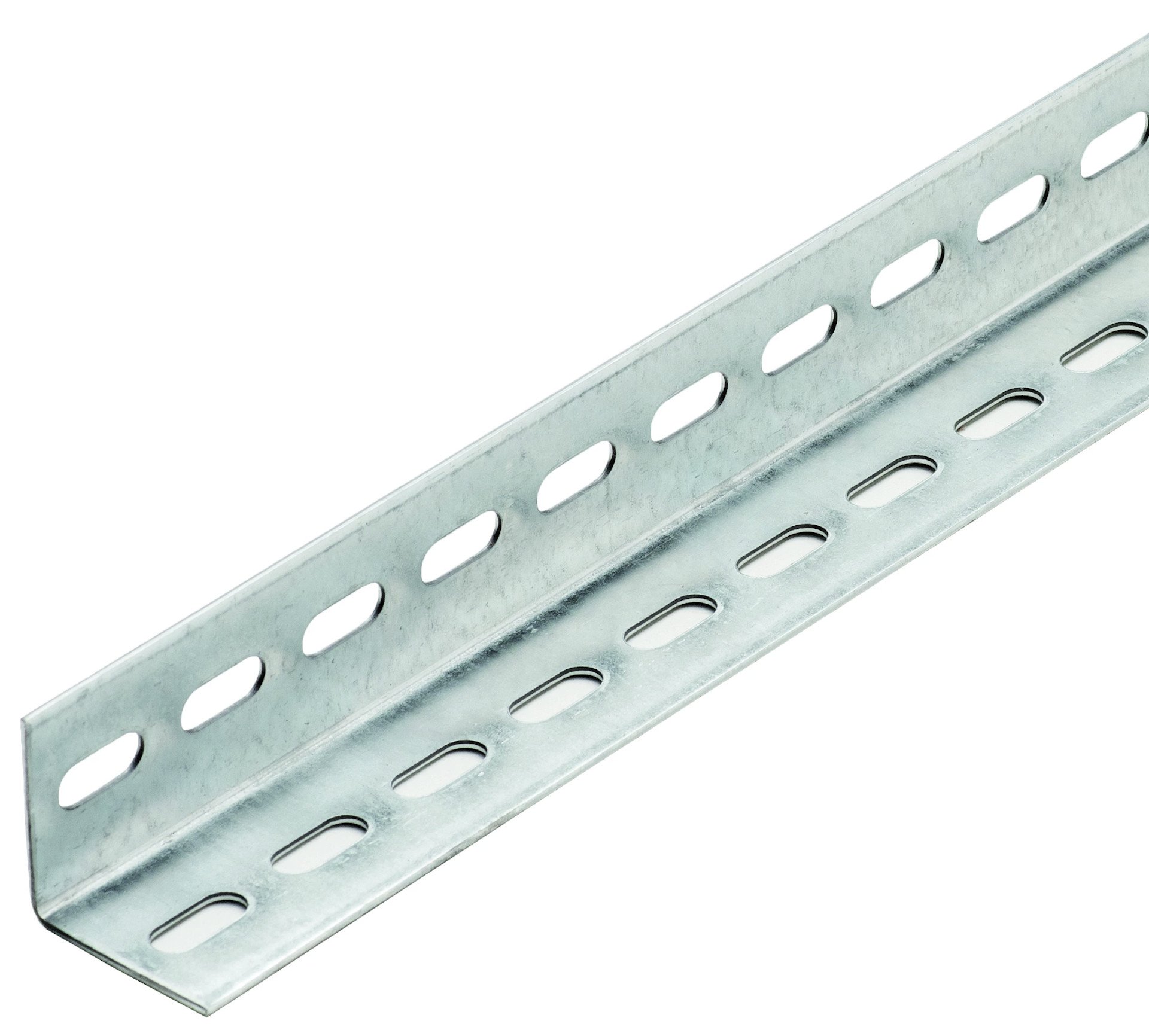 112-2832-00 Schulte Winkelprofil B40×H40×T2 mm, 1500 mm, verzinkt, schraubbar
