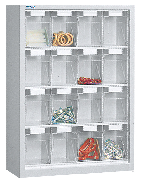 Stahlschrank ohne Türen