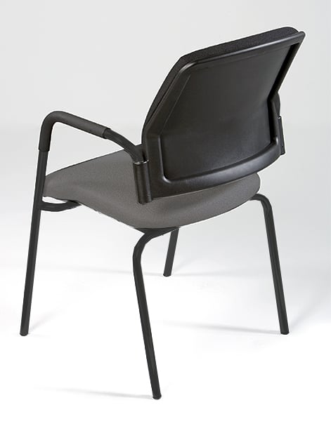 107-0010-30Rhi4nXeMlqVhP Besuchersessel genius, Gestell schwarz