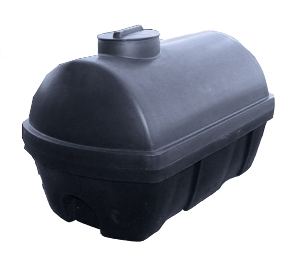 604-0107 Universaltank, 400 l, schwarz, 1000x710x820mm