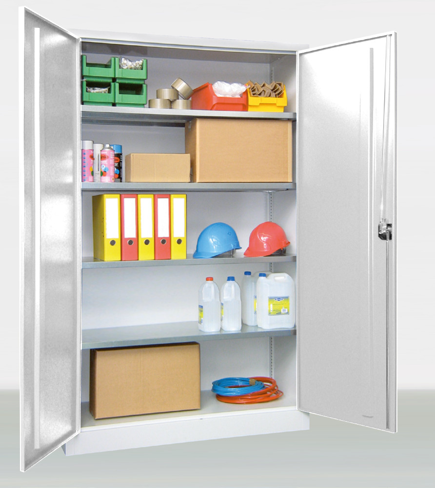Großvolumen-Flügeltürenschrank Typ 9, 4 Stahlböden