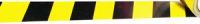 VE = 6 Rollen Signal-Klebeband gelb/schwarz