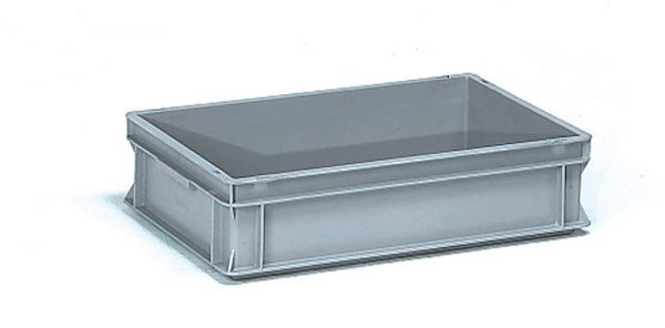 Euro-Kunststoffkasten grau 600x400x145mm