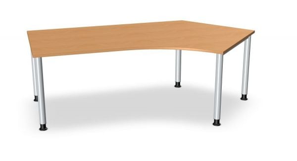 Assmann Kompakt-Schreibtisch, Winkel rechts, Serie dataline-RS