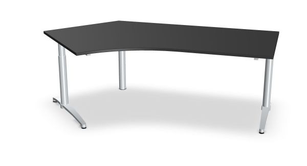 Assmann Kompakt-Schreibtisch, Winkel links, Serie dataline-CC