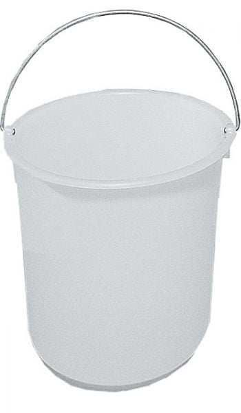 Kunststoff-Eimer, 30 Liter, naturweiß, Ø 380 x H 420mm, Niederdruck-Polyäthylen